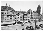 Ansichtskarte 12258 Basel. Marktplatz (Photoglob Wehrli AG Zürich)