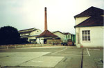 Das Areal der Basler Stückfärberei (heute lapidar Stücki genannt) 1984