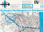 1) Informationsblatt zum Baubeginn der Nordtagente im Grossbasel, Oktober 1995