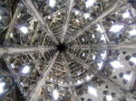 Die Turmspitze der Elisabethenkirche, 2013