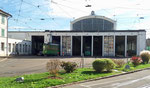 Das am 1.Juni 1900 eröffnete Tramdepot Morgarten im Oktober 2017. Hier fand 1968 die Eröffnungsfeier des Tramclub Basel statt.