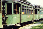Trammotorwagen Be 2/2 Nr.153 auf einem der vielen Abstellgeleise Eglisee, 1972