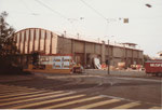Der Abbruch der Basler Halle 8 (später Kongresshalle) im Mai 1982