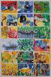 SUOMI-1-25 (58cm x 88cm) Papier Oelpastel