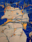 Halbinsel, 100x80cm Öl,LW