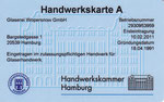 Glaserei Wopersnow GmbH - Handwerkskarte A 