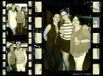 (arriba) con Tamara Gorro,(abajo) con Ales Livi (derecha)  junto con mis amigas Davi e Isa