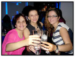 Junto a mis amigas Isa y Davi