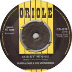 Skinny Minnie/Easy to Cry Oriole CB 1919 1964