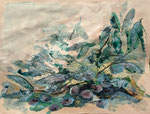 Oliven, Collage 2021, verkauft 