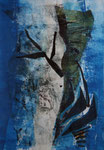 Harlekin, 2006, Collage, ca. 35 x 50 cm
