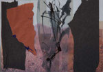Gespinnst, 2004, Collage, 29,7x21cm