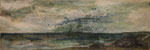 Kattegatt II, 2013, Acryl auf Leinwand, 60x20cm