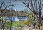 Altes Haus auf Drejö, Collage 2024