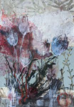 Blüten III, Collage 2021,verkauft