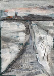 Winterweg, Collage 2021, 