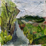 Am Bach, Collage 2021, verkauft