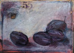 Pflaumen, Collage 2023, verkauft 