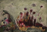 Wunderblumen, 2014, Collage aur Hartfaserplatte, 30x43cm, verkauft