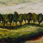 Allee, Collage 2019, verkauft