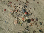 Schwemmkunst am Strand