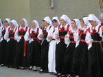 Ladies of Novi Vinodolski in folk costumes