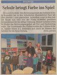 12.01.2011 Schule bringt Farbe ins Spiel (WNZ)