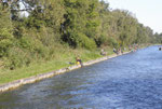 Fischerwettbewerb am Kanal