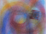 Nr. 2018-43; Farbenspiel in Pastell 2, Pastellkreide, A4, Zeichenkarton