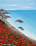 Mare d'estate - Olio su tela - 24 x 30 cm - 2011  (opera disponibile)