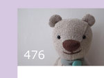 476 ポケットリネンくま２