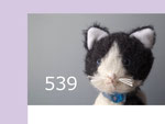 539 ポケットハチワレねこ（アルパカ・ブラック）４