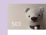503 ポケットリネンくま４
