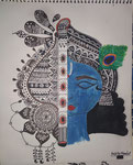 Krishna Mandala Art by Arpita, age 15+