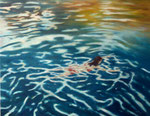 Wasser 70x90cm