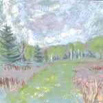 spring's perfume 20x20 SOLD