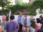 Entrega de diplomas a participantes de programa de ocio