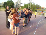 Fotografiando a nuestro equipo de futbol