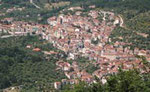 Panoramica del centro abitato di Piaggine