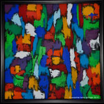 COLOR WORLDS - Twins I                                                               60 x 60 cm