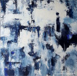 DOUBT IN CHAOS    100 x 100 cm