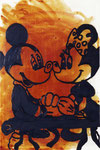 1998 "Mickey Mouse"60x40cm  oil,paint on canvas