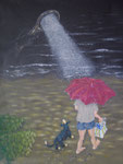 "shit Wetter"_Acryl auf Leinwand_78x66cm_2025