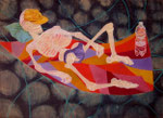 "A sucsessful sunbathing day"_Öl auf Leinwand_75x100cm_1994