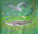 "Vibration"_69x72cm_Acryl auf Leinwand