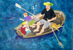 "Annäherung"_Acryl auf Leinwand_50x74cm_2021