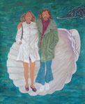 "Stürmische Zeiten"_Acryl auf Leinwand_64x53cm_2022