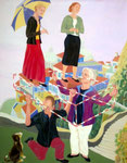 "My family"_Öl auf Leinwand_100x80cm_2005