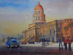 Havanna Capitol, 30x40 cm, 105 Euro unger. 