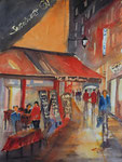 Paris Cafe bei Nacht, 30x40 cm 110 Euro